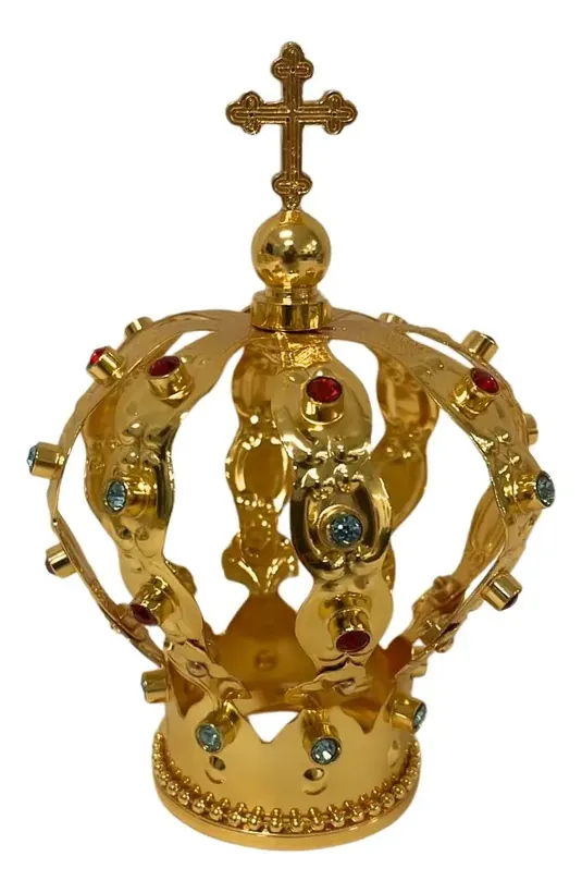 Coroa com pedras strass