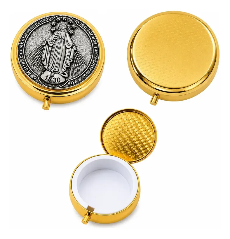 Teca para hóstia Nossa Senhora